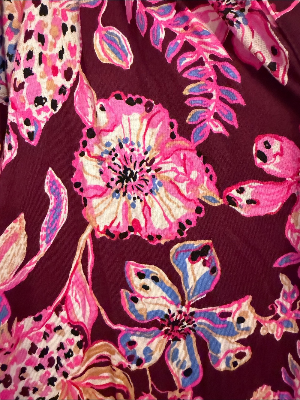 Lilly Pulitzer Floral Shift Dress in Pink and Purple Tones - Picture 3 of 3